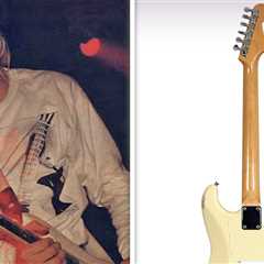 Kurt Cobain's Smashed Guitar Sells For More than $100K