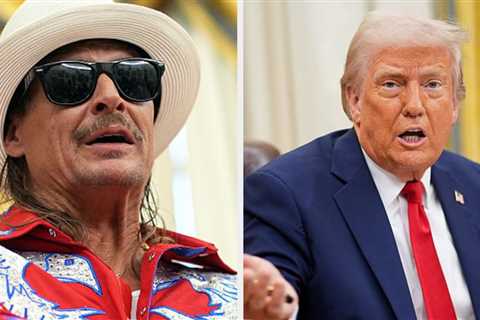 People Are Roasting Kid Rock For What He Wore To The White House