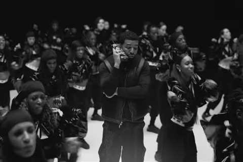 Drake Plans a Night Out on His Hotline in Black & White ‘NOKIA’ Video Starring NBA’s Shai..