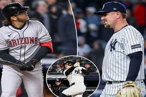 Three more Yankees homers not enough as bullpen torpedoes lead late in loss to Diamondbacks