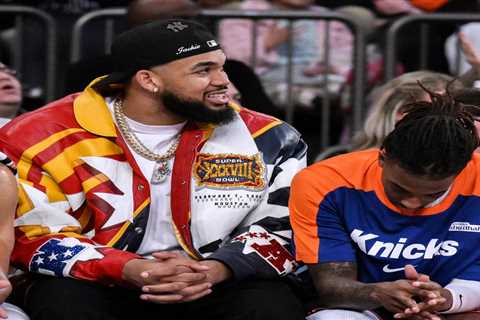 Knicks’ Karl-Anthony Towns sits due to knee soreness: ‘day to day’