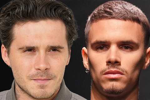 David Beckham's Sons Brooklyn and Romeo Feuding, Not on Speaking Terms