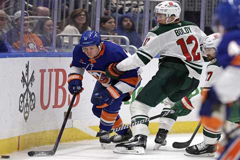 Islanders mainstay Matt Martin finally sees ice for first time in nearly three months