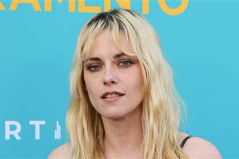 Kristen Stewart Stuns in Leather Bra and Suspenders at L.A. Film Screening