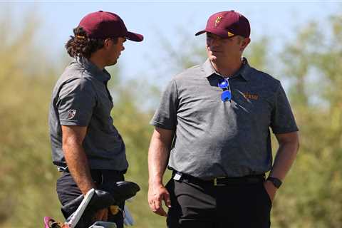 Arizona State golf coach kicked out of Masters practice for dress code faux pas
