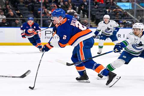 Islanders’ Mike Reilly nominated for Masterton after cardiac surgery recovery