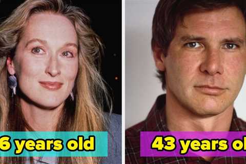 Here's How Drastically Different 55 Celebs Looked Exactly 40 Years Ago (Except Rob Lowe)