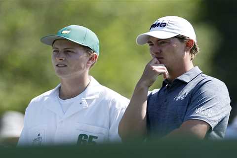 Golfer-caddie brother duo enjoying Masters thrill ride: ‘Never even crossed my mind’