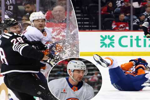 Islanders’ Adam Pelech exits after taking blow to head to start offseason