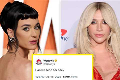 Kesha Showed Her Support For Fast Food Chain Wendy’s Just Hours After They Posted A Brutal Tweet..