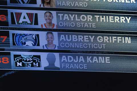 Liberty take Adja Kane with only  — and last  — pick of WNBA draft