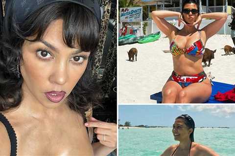 Kourtney Kardashian Hot Shots to Celebrate Her 46th Birthday!