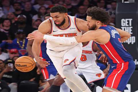 Karl-Anthony Towns does a little bit of everything in first Knicks playoff game