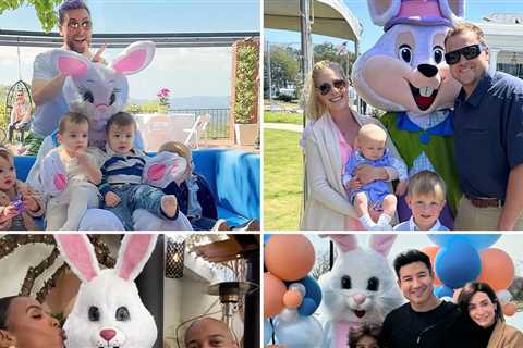 Celebs With The Easter Bunny ... Hoppy Easter!