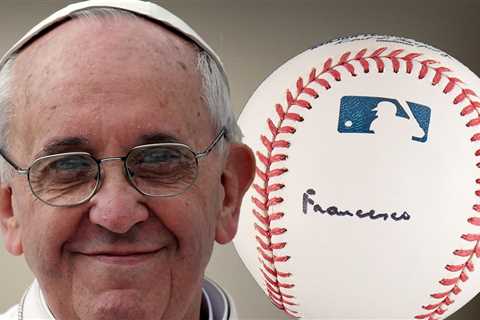 Pope Francis Autographed Baseball Could Fetch $15K at Auction After Death
