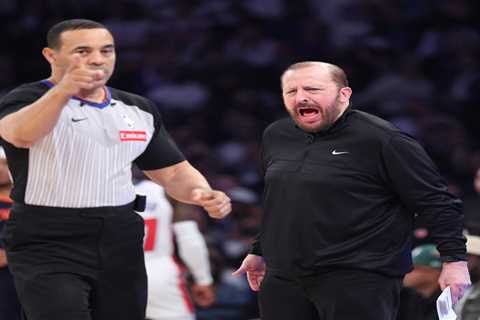 Knicks’ Tom Thibodeau fumes at referees over ‘huge’ free throw discrepancy