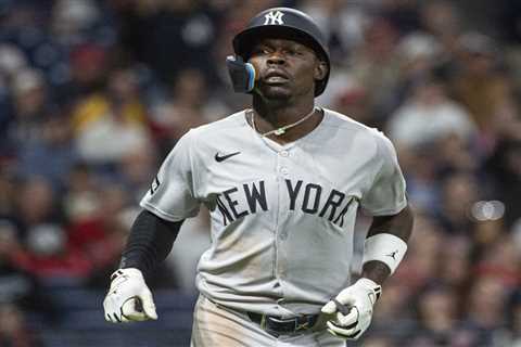 Yankees’ Jazz Chisholm Jr. bails on ball with broken bat flying his way: ‘Don’t want to die’