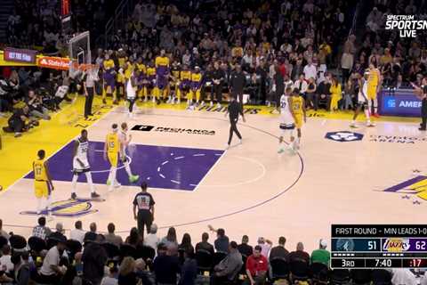 JJ Redick’s profanity-laced screams heard on TV broadcast during Lakers’ pivotal playoff moment