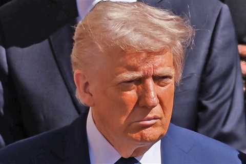 Donald Trump Catches Flak Online For Wearing Blue Suit to Pope's Funeral