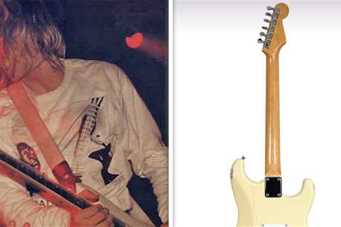 Kurt Cobain's Smashed Guitar Sells For More than $100K