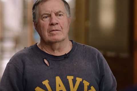 Jordon Hudson’s awkward Bill Belichick interview meddling was even worse than CBS showed