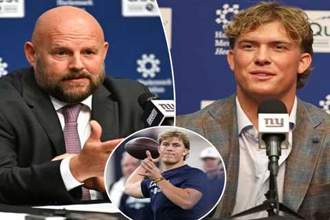 Giants’ Jaxson Dart won’t be allowed to get too comfortable in Brian Daboll’s development plan
