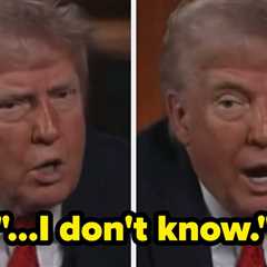 Donald Trump's Outrageous Response To Being Asked If He Needs To Uphold The Constitution Is Going..