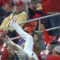 Cardinals' Nolan Arenado Lands On Small Kids After Making Insane Catch