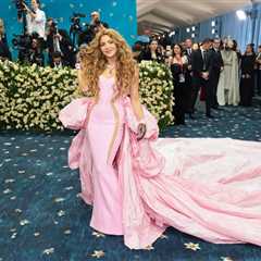 Shakira Stuns in Dreamy Pink Dress at 2025 Met Gala