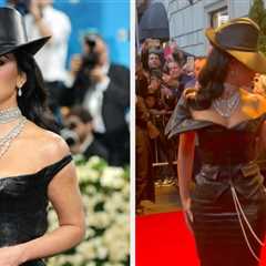Kim Kardashian Looked Beyond Unimpressed When Her Security Guard Accidentally Stepped On Her Met..