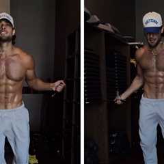 Sam Asghari Shares Very Intimate Video of Himself Jumping Rope