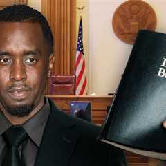 Diddy Reading Bible in Courtroom During His Federal Trial in NYC