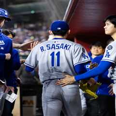 Roki Sasaki heads to IL in latest setback for Dodgers rotation