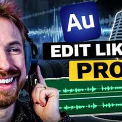 Adobe Audition Podcast Tutorial - How to Record and Edit a Podcast From Start to Finish