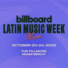 Latin Music Week Returns to Miami In October 2025