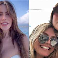 Sofia Vergara Meets Up With Heidi Klum at Cannes Film Fest in France