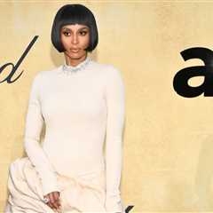 Ciara Stuns in a Cream Stephane Rolland Gown at the amfAR Cannes Gala