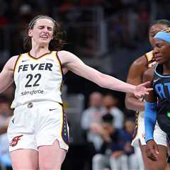 Caitlin Clark gets chippy with Atlanta’s Rhyne Howard in another tense moment