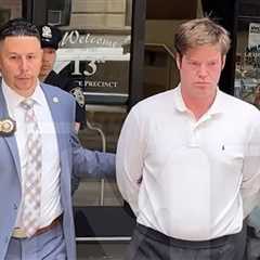 Crypto Torture Suspect William Duplessie Poker-Faced During NYC Perp Walk