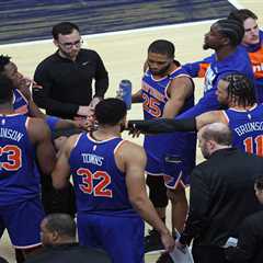 Knicks have no choice now but to make good on what they’ve been claiming all season