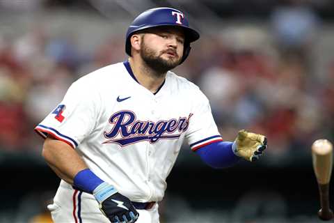 Rangers send down Jake Burger to minor leagues after horrendous start to season