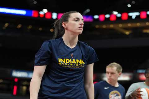 Caitlin Clark misses game for first time in six years with leg issue