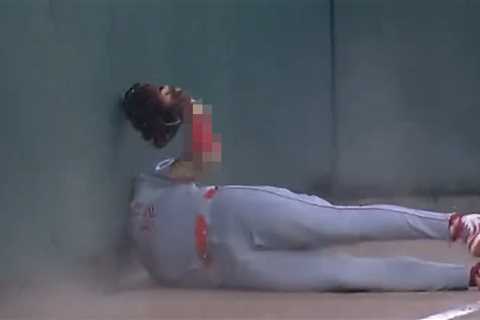 Reds' Tyler Callihan Suffers Gruesome Arm Injury Making Diving Catch Attempt