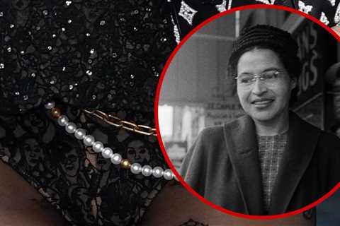 BLACKPINK's Lisa Appears to Have Rosa Parks' Face on Undies at Met Gala
