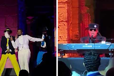Usher, Stevie Wonder Rock the House at Met Gala 2025