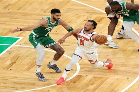 Jalen Brunson’s immediate reaction to Knicks’ latest thriller in Boston: ‘Some wild stuff’