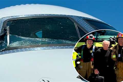 Golf legend Greg Norman details terrifying flight as windscreen shatters after ‘loud pop’