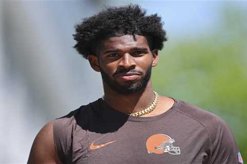 Browns downplay Shedeur Sanders taking second in QB reps at rookie minicamp