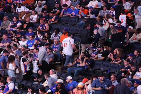 MSG continues to be house of horrors for Knicks during playoffs