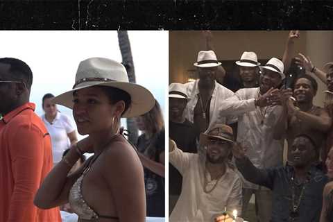 Diddy & Cassie Exclusive Video of Couple at His 48th Birthday Party in Mexico